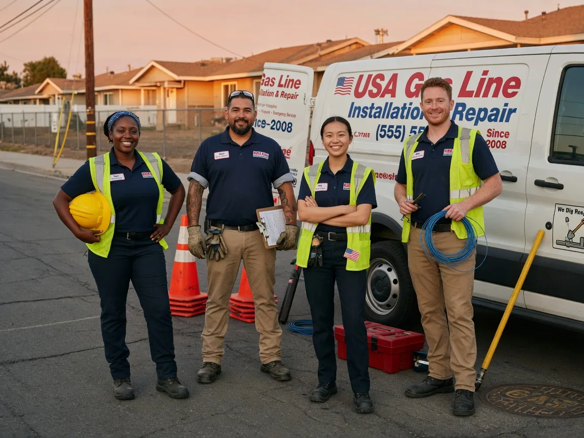 Gas Line Installation company in Rutherford College, NC